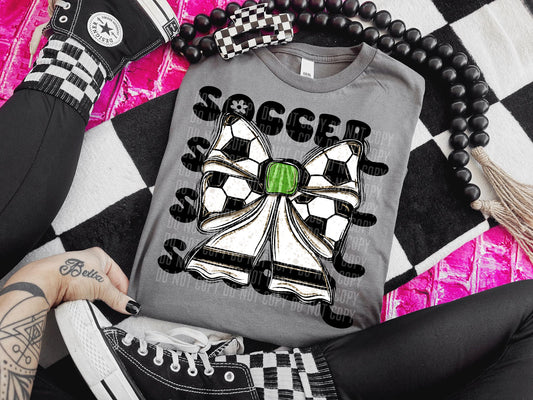 Sport Coquette ~ Soccer ~ DTF Transfer