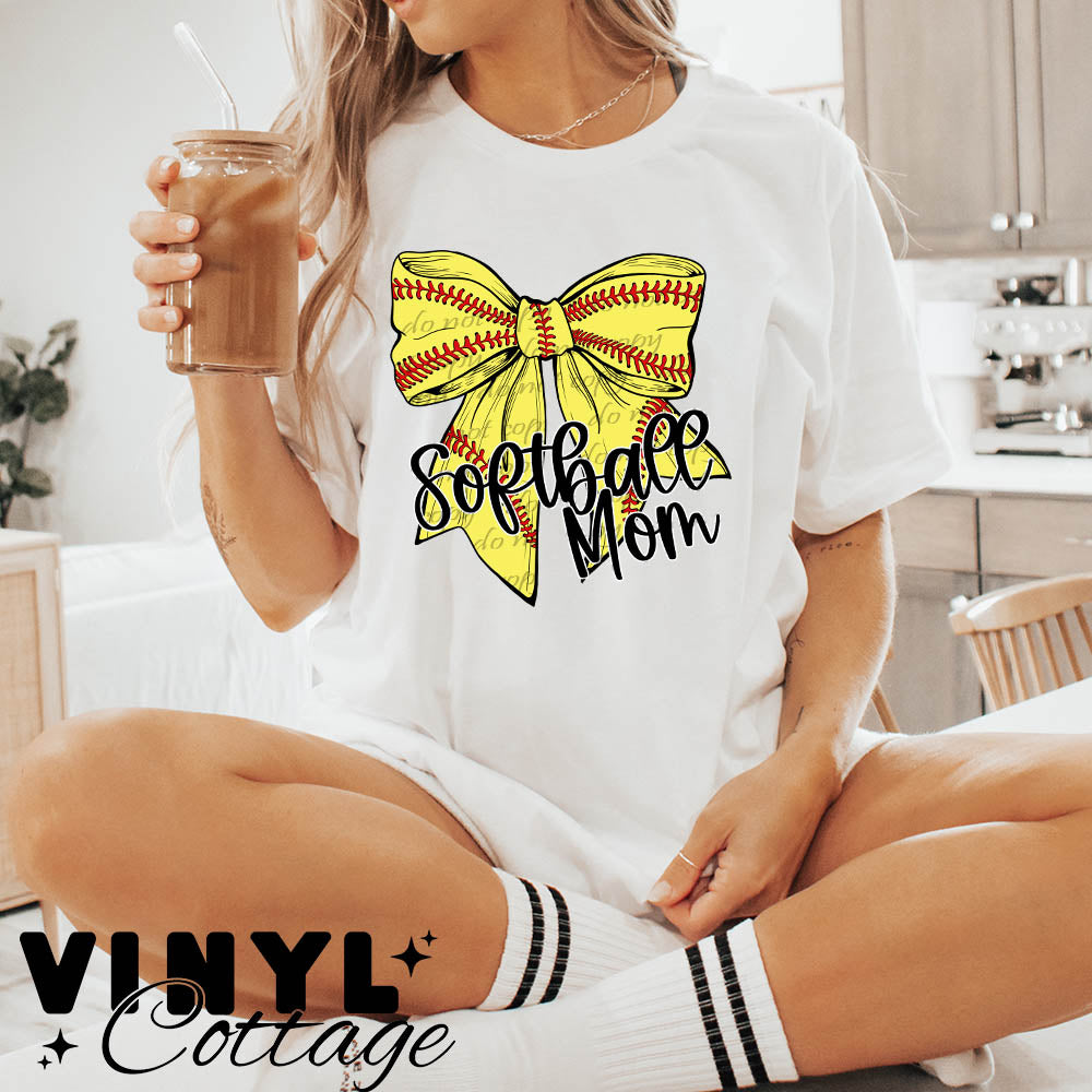 Football Coquette Bow ~ DTF Transfer