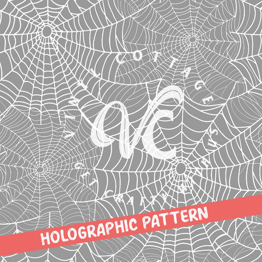 Spiderwebs ~ Holographic Vinyl ~ HG51