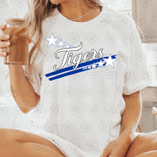 Tigers Spirit Stars ~ SAG26 ~ DTF Transfer