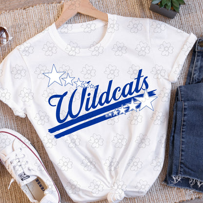 Wildcats1 Spirit Stars ~ SAG26 ~ DTF Transfer