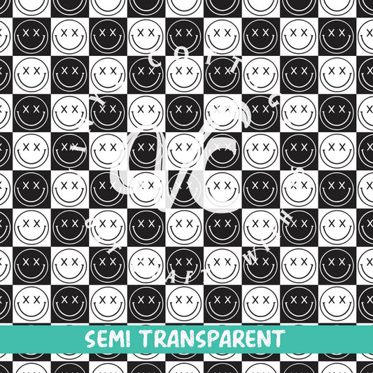 BW Smileys ~ Semi Transparent ~ ST20