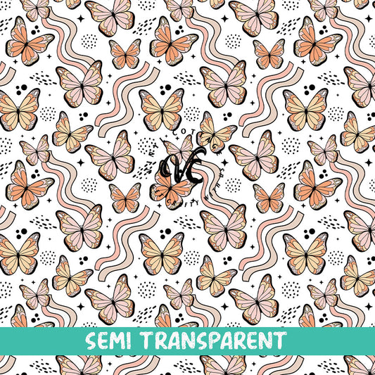 Butterfly Waves ~ Semi Transparent ~ ST37