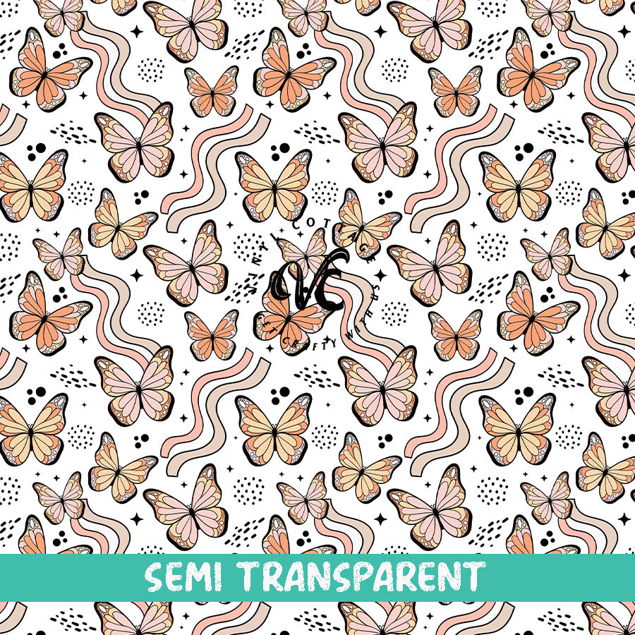 Butterfly Waves ~ Semi Transparent ~ ST37