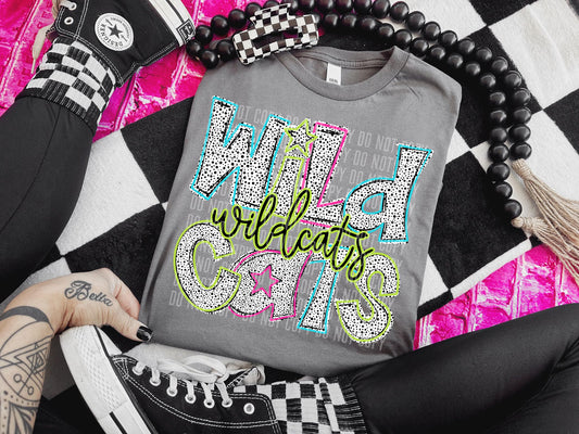 Star Dalmatian ~ Wildcats ~ DTF Transfer