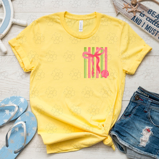 Sunshine and Seashores Pocket Design ~ 26SAG ~ DTF Transfer