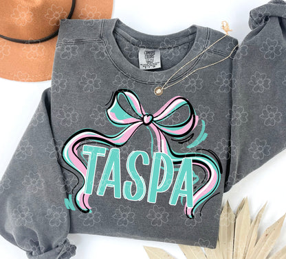 TASPA ~ Ribbon Mascots/Names ~ 25SAG ~ DTF Transfer