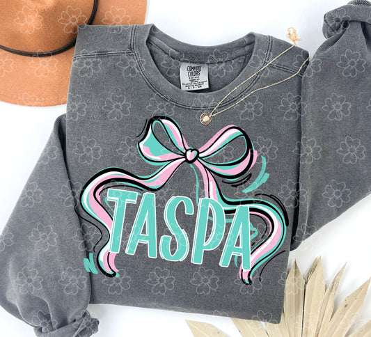 TASPA ~ Ribbon Mascots/Names ~ 25SAG ~ DTF Transfer