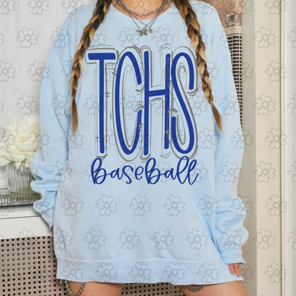 TCHS Baseball ~ Spaced Out ~ SAG26 ~ DTF Transfer