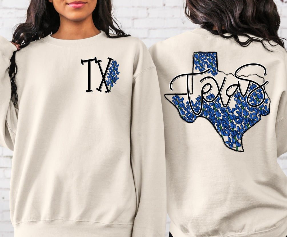 Whimsy States ~ State Abbreviation Only ~ DTF Transfer ~ Choose Your State