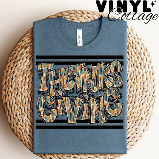 Leopard Fall Sayings ~ Thanksgiving ~ DTF Transfer