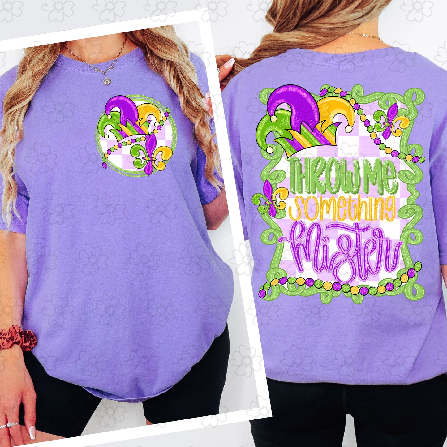 Throw Me Something Mister ~ Front Design ~ JKD25 ~ DTF Transfer