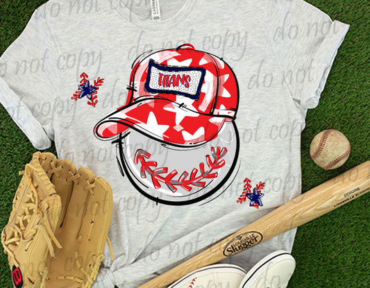 Play Ball ~ Titans Baseball ~ 25SAG ~ DTF Transfer