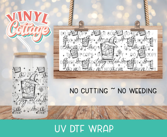 30UV  Tipsy Witches ~ UV DTF Wrap