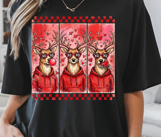 Valentine Buck Panels ~ 26ETS01 ~ DTF Transfer