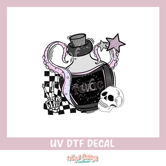 WC212 ~ UV DTF DECAL ~ Toxic