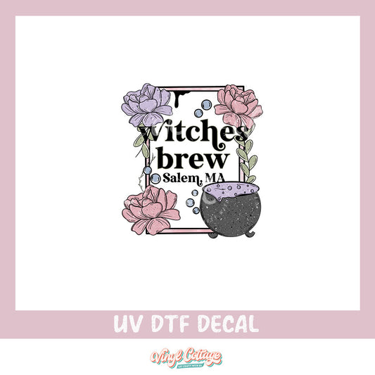 WC213 ~ UV DTF DECAL ~ Witches Brew