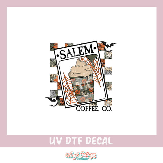 WC215 ~ UV DTF DECAL ~ Salem Coffee Co