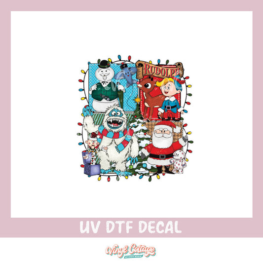 WC243 ~ UV DTF DECAL ~ Ruddie and Friends