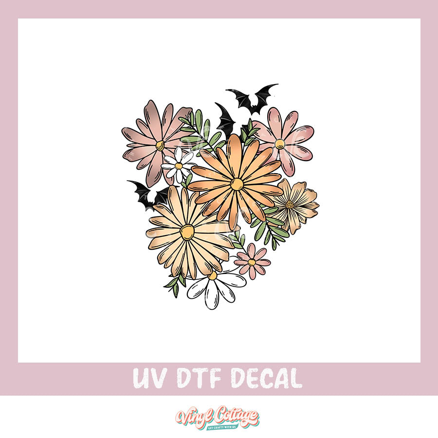 WC266~ UV DTF DECAL ~ Flowers