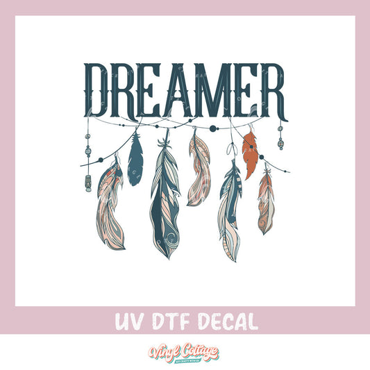 WC298 ~ UV DTF DECAL ~ Dreamer