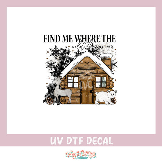 WC301 ~ UV DTF DECAL ~ Where the Wild Things Are