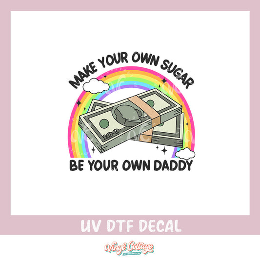 WC352 ~ UV DTF DECAL ~ Make Your Own Sugar