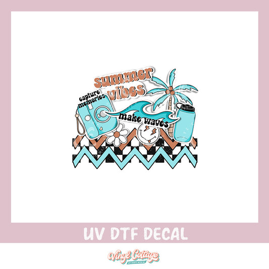 WC371 ~ UV DTF DECAL ~ Summer Vibes