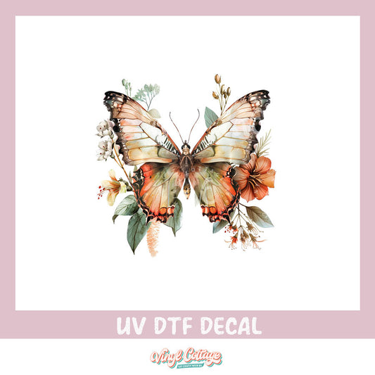 WC455 ~ Moth ~ UV DTF Decal