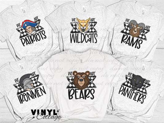 We Are Mascots ~ Sublimation Transfer