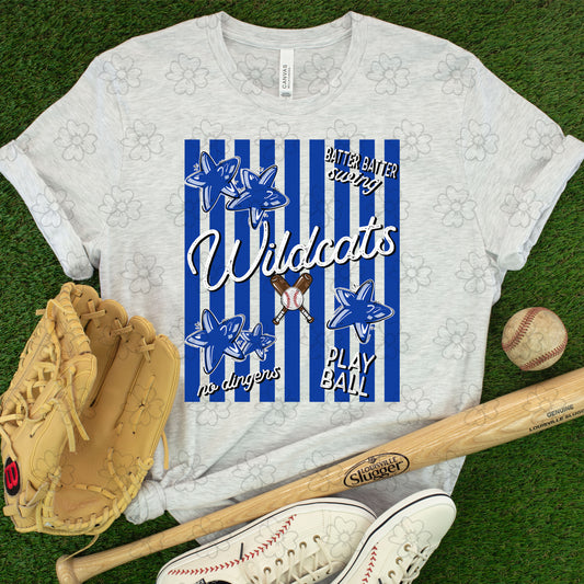 Wildcats1 Stars and Stripes Baseball/Softball ~ 26SAG ~ DTF Transfer