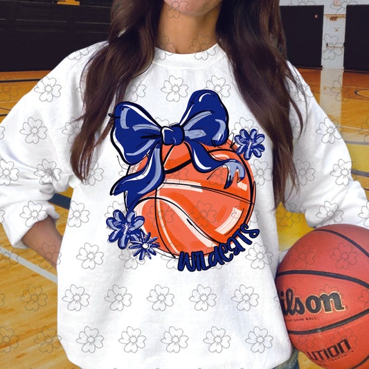 Wildcats1 ~ Play Ball Basketball ~ SAG25 ~ DTF Transfer