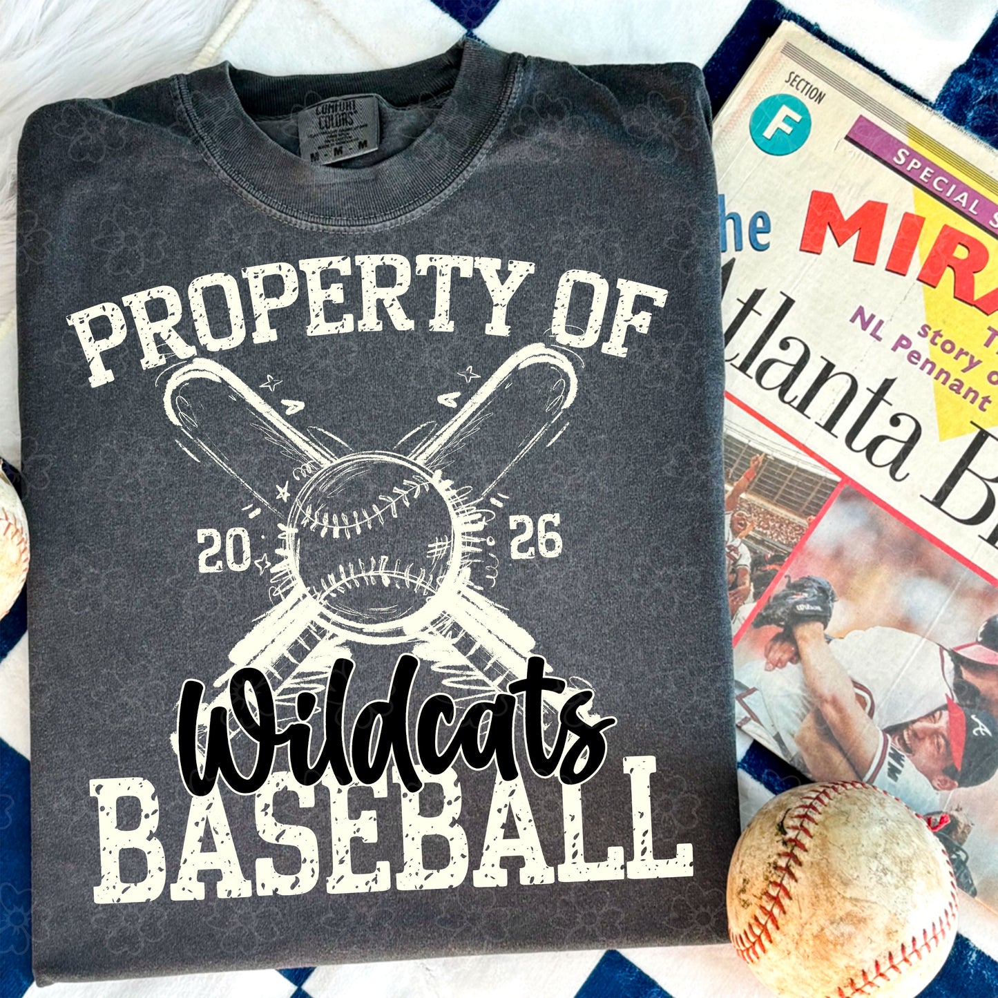 Property of Wildcats2 Baseball ~ SAG26 ~ DTF Transfer