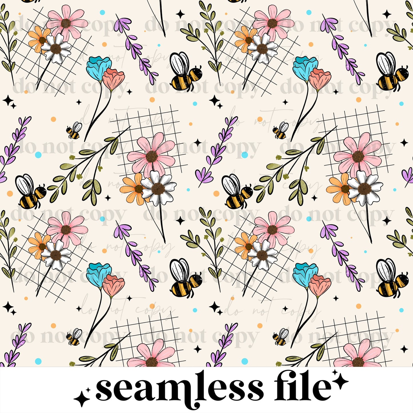 Wildflower Bees ~ 26CSC03 ~ 1558