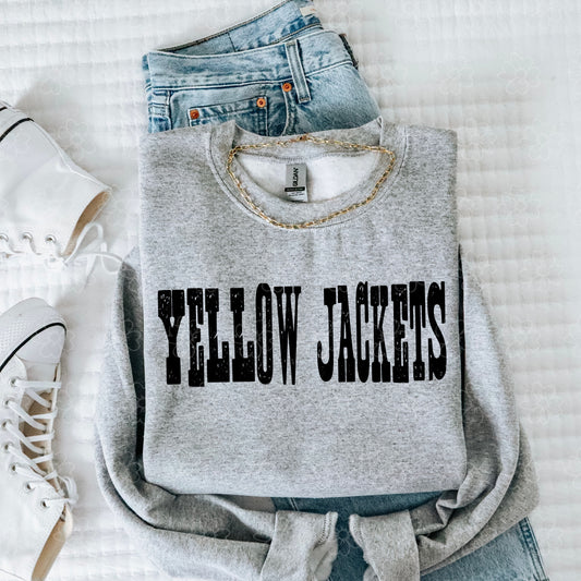 Yellow Jackets ~ Mixed Up Mascots ~ SAG26 ~ DTF Transfer
