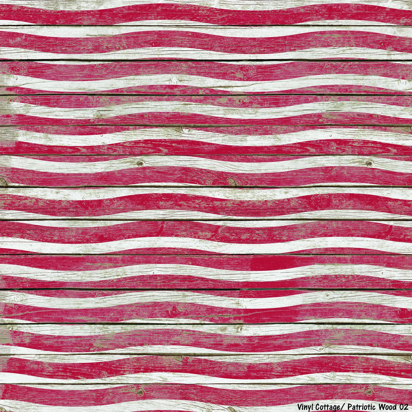 Patriotic Wood