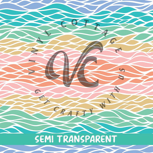 Breaking Waves ~ Semi Transparent ~ ST07