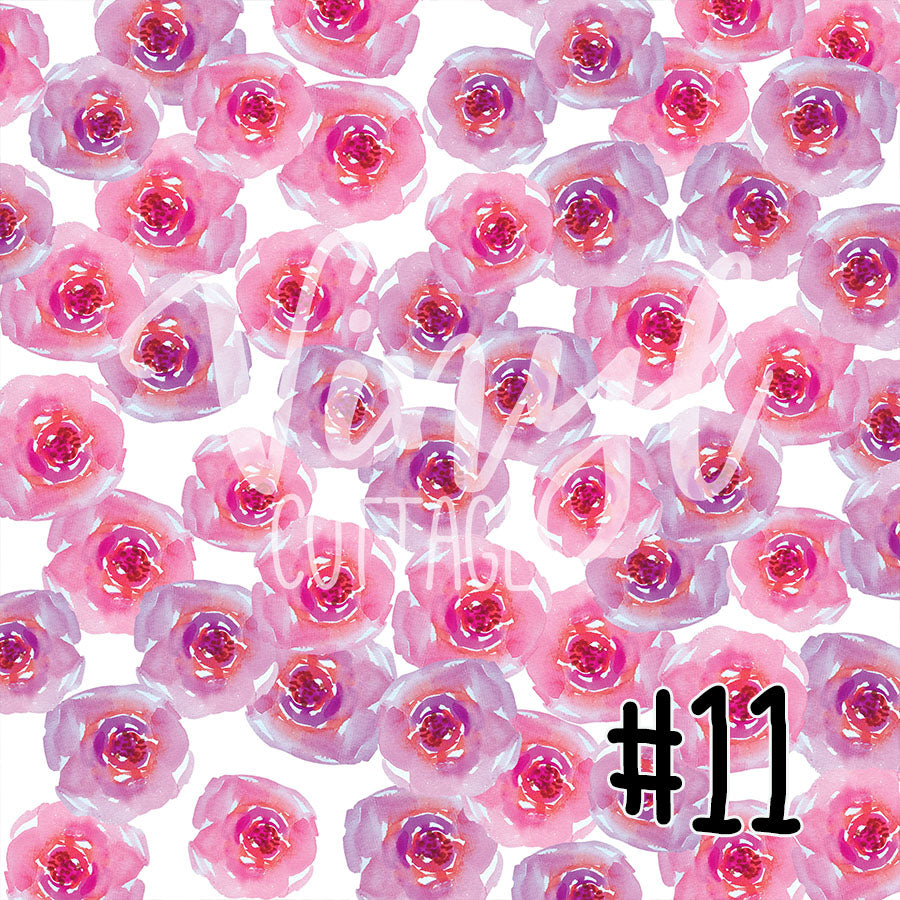 Watercolor Florals