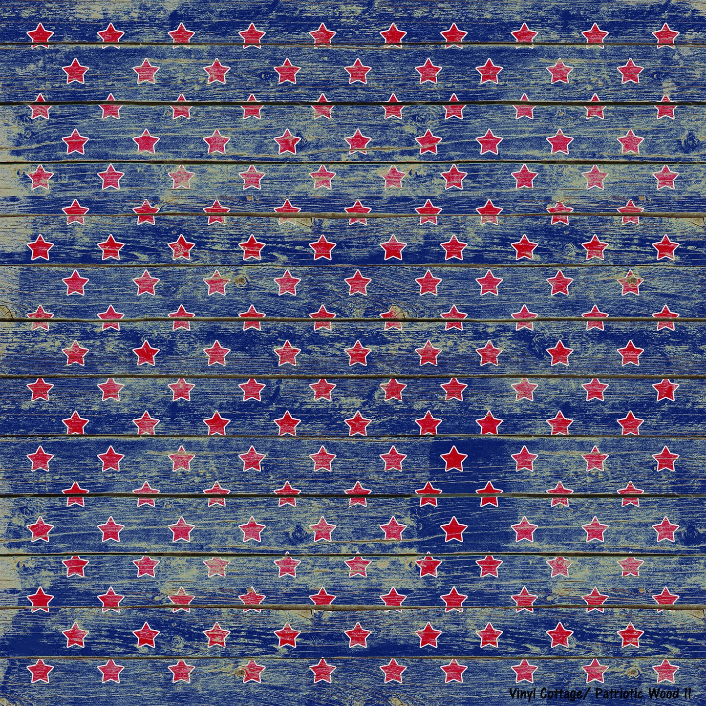 Patriotic Wood
