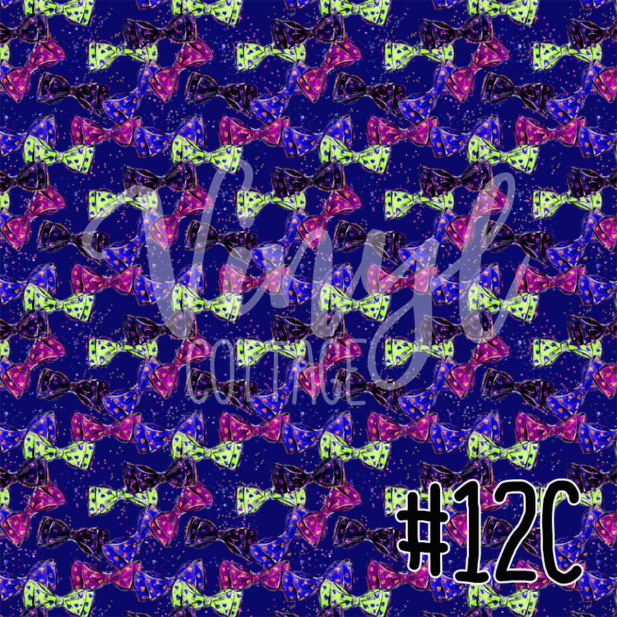 Sugar Boo 12 Bows