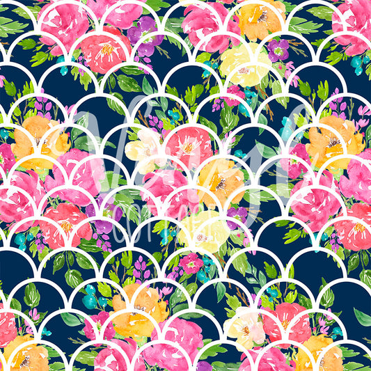 Navy Florals 13