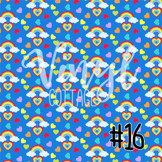 Rainbow and Clouds 16