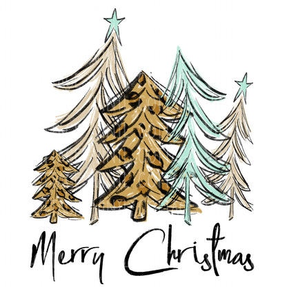 TR177 Merry Christmas Trees
