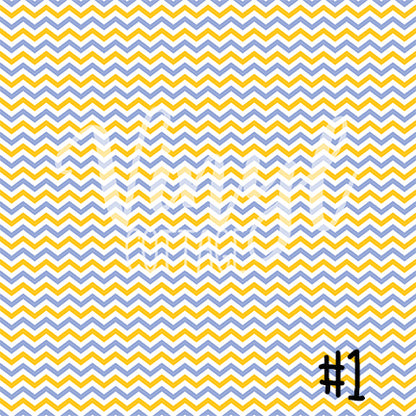 Blue and Orange Patterns