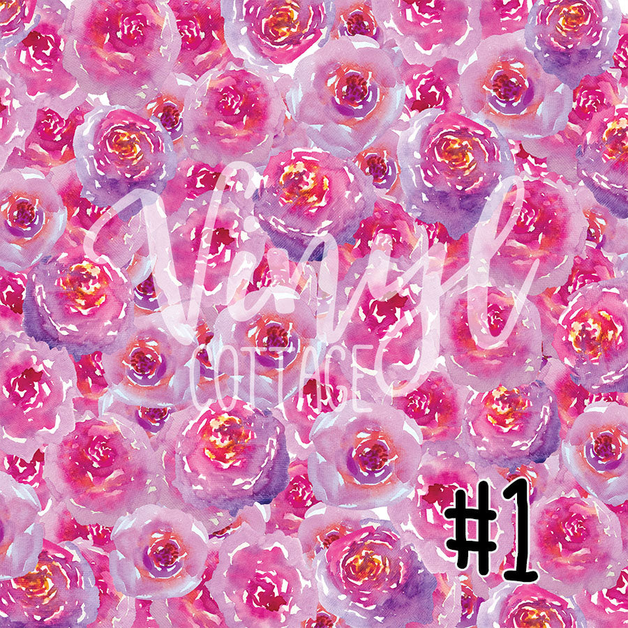 Watercolor Florals
