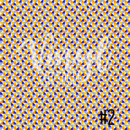 Blue and Orange Patterns