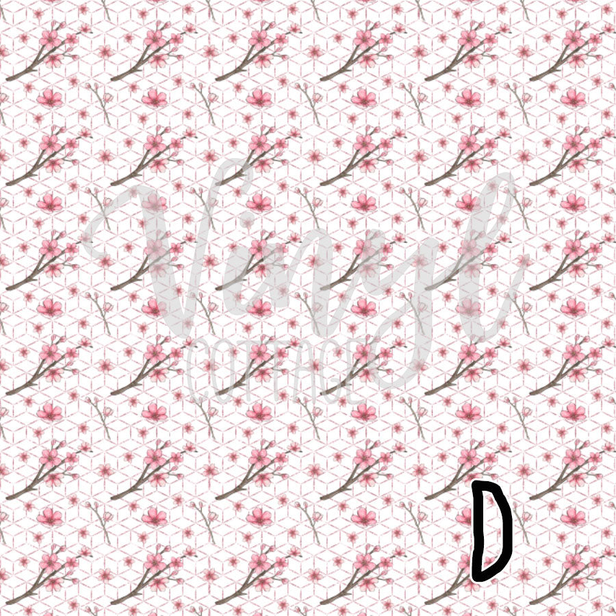 Cherry Blossom Tangram ~ FL45