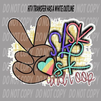 TR445 Peace Love SkSkSk