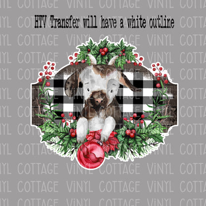 TR517 Country Christmas Goat