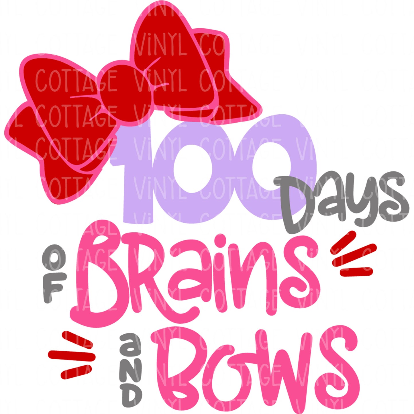 TR569 100 Days of Brains and Bows